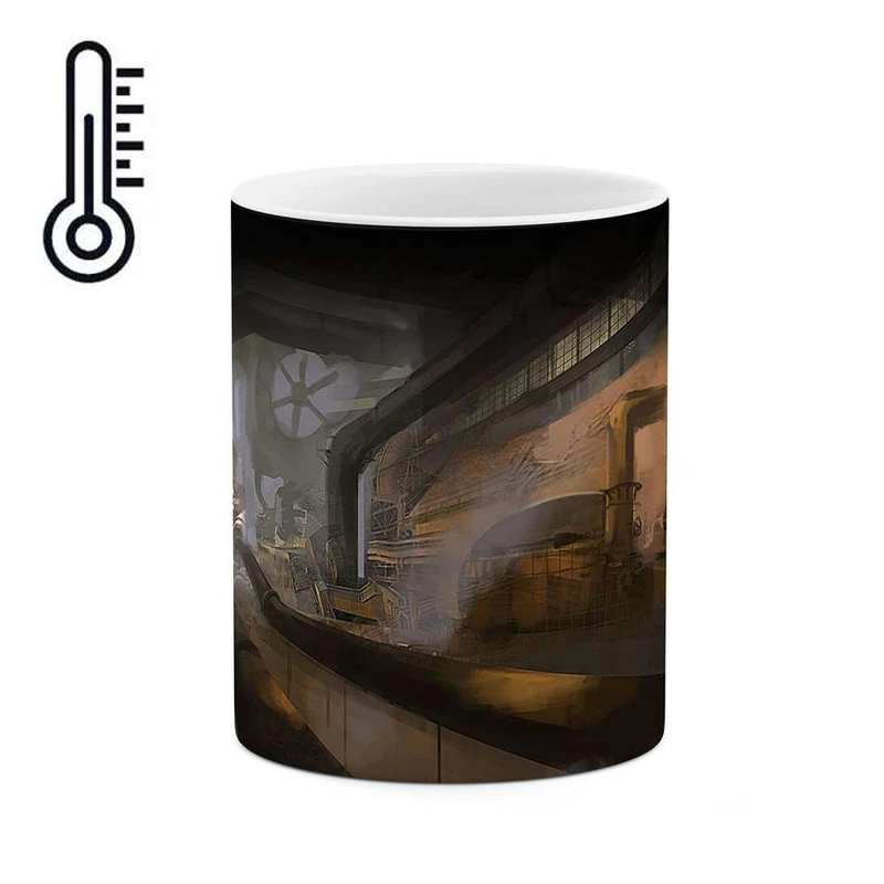 ماگ حرارتی کاکتی مدل نقاشی کد mgh13945