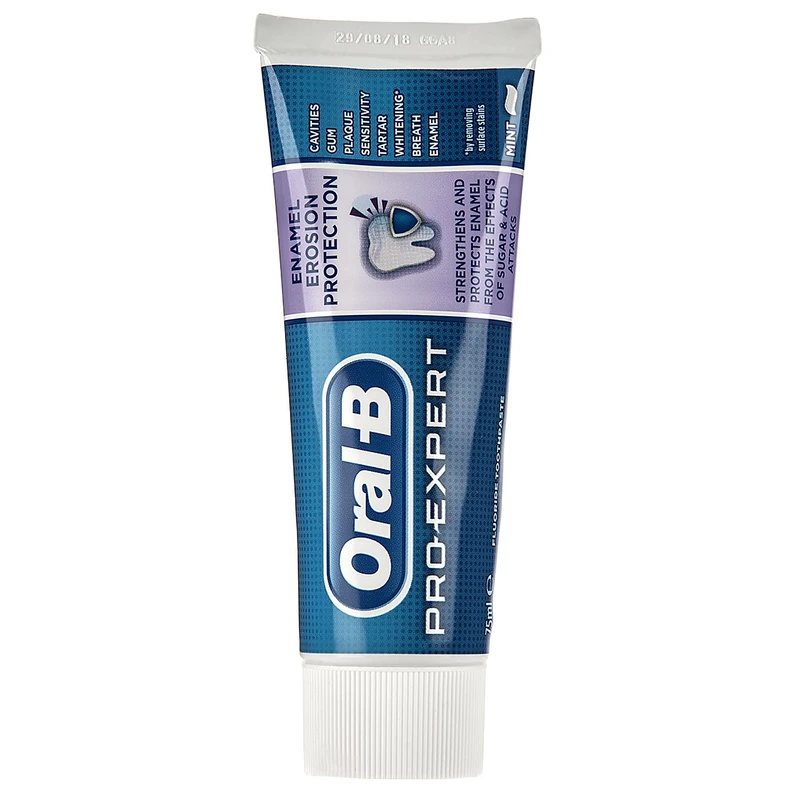 خمیر دندان اورال-بی سری Pro Expert مدل Enamel Shield حجم 75 میلی لیتر