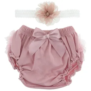 شورت دخترانه مدل فانتزی به همراه هد بند