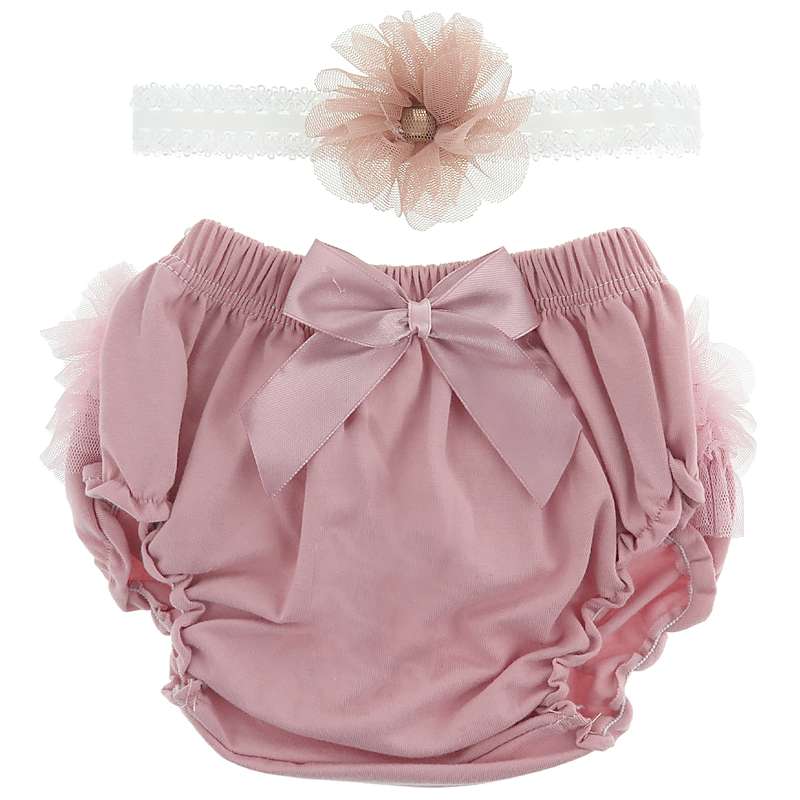 شورت دخترانه مدل فانتزی به همراه هد بند