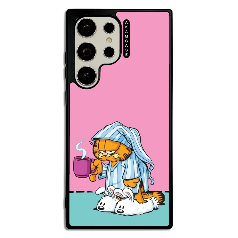 کاور آکام مدل AMC-WSGS23U-GARFIELD14 مناسب برای گوشی موبایل سامسونگ Galaxy S23 Ultra