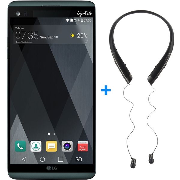 گوشی موبایل ال جی مدل V20 H990ds دو سیمکارت به همراه باندل نک بک 1100 گوشی موبایل ال جی مدل V20 H990ds دو سیمکارت به همراه باندل نک بک 1100