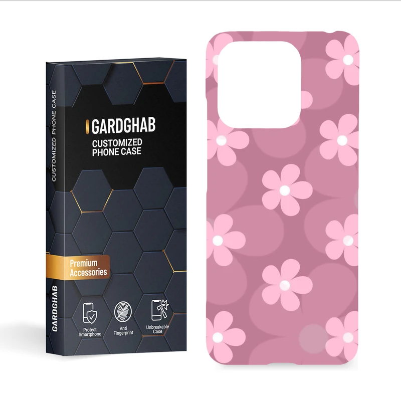 کاور گارد قاب مدل گل مناسب برای گوشی موبایل شیائومی Redmi 12C