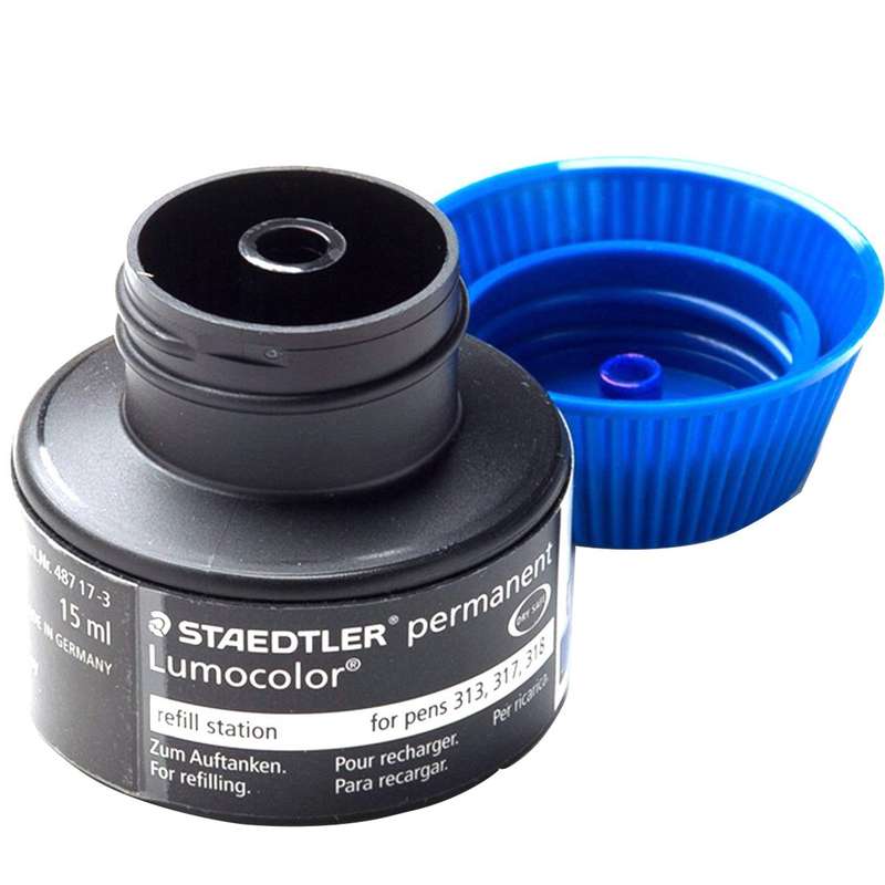 جوهر ماژیک استدلر مدل Lumocolor Permanent جوهر ماژیک استدلر مدل Lumocolor Permanent