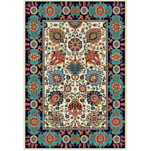 گبه ماشینی مرداس طرح گیوا زمینه کرم