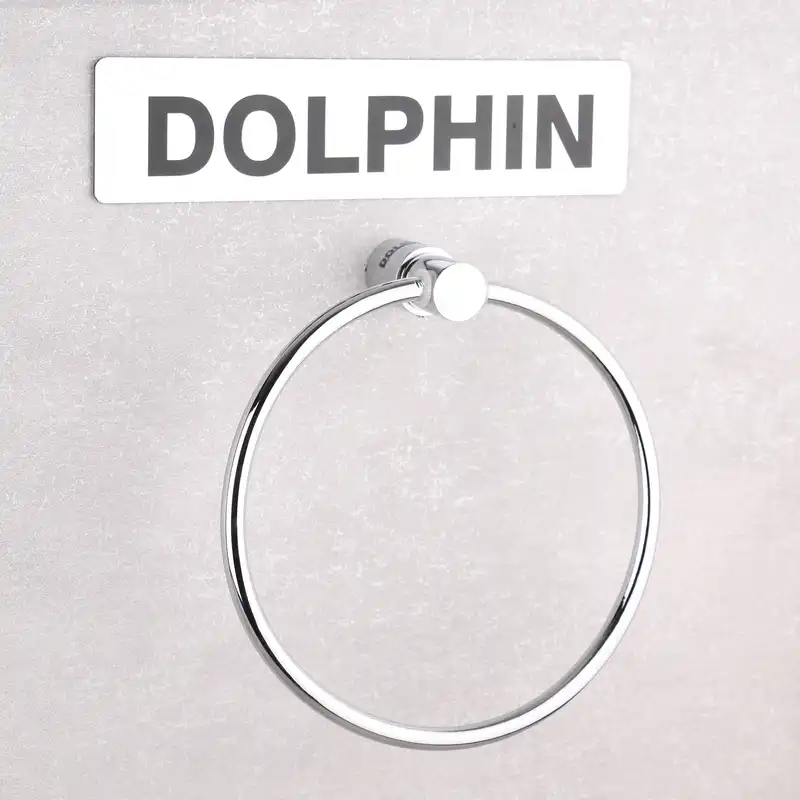 آویز حوله دلفین مدل حلقه ای کد-2530-C