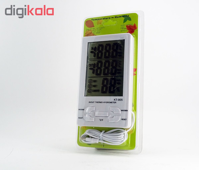 دماسنج رطوبت سنج مدل KT-905