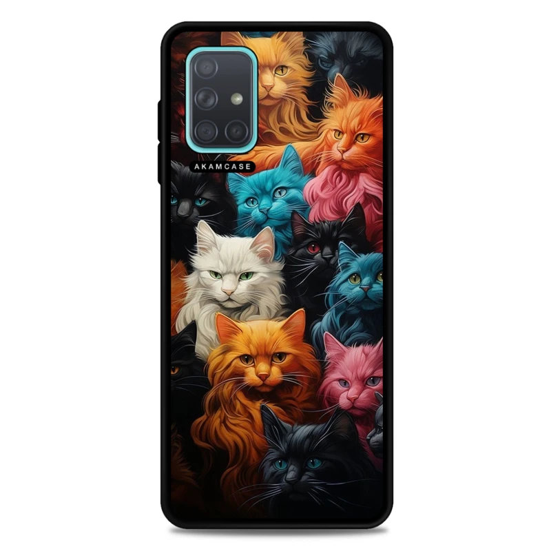 کاور آکام مدل AMC-WSGA71-CATS1 مناسب برای گوشی موبایل سامسونگ Galaxy A71