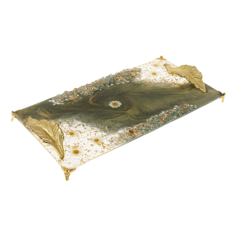 شیرینی خوری رزینی مدل گل بابونه