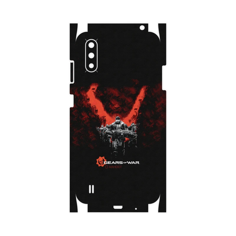 برچسب پوششی ماهوت مدل GEARS-OF-WAR-Game-FullSkin مناسب برای گوشی موبایل سامسونگ Galaxy A01