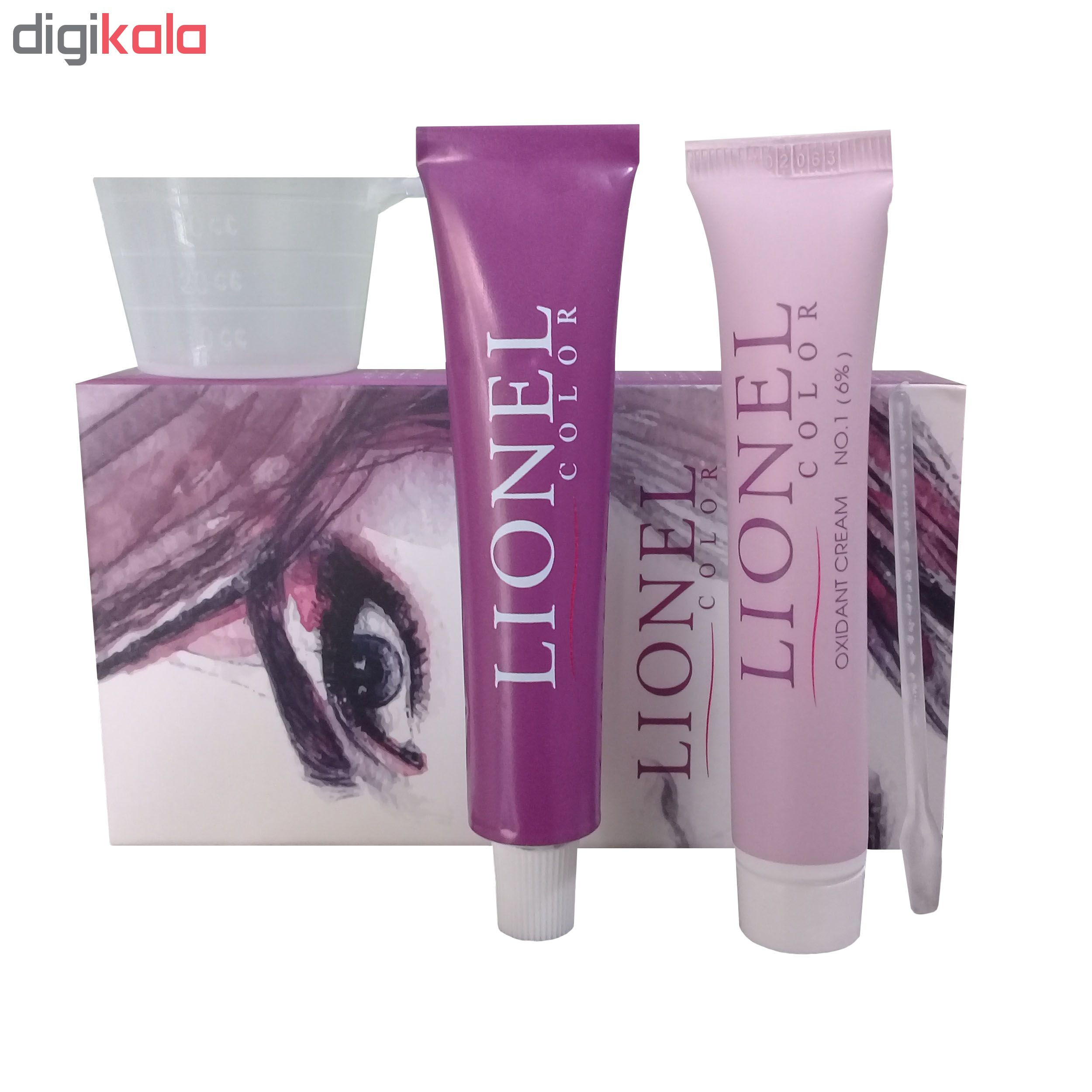 کیت رنگ ابرو لیونل شماره LN8 حجم 15 میلی لیتر رنگ نسکافه ای روشن کیت رنگ ابرو لیونل شماره LN8 حجم 15 میلی لیتر رنگ نسکافه ای روشن