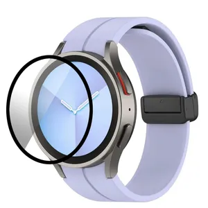 GOOF PMMA-Silimag Strap Suitable for Samsung Galaxy Watch 7 44MM with Screen Protector