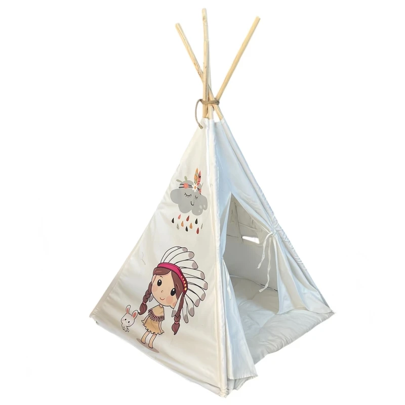 چادر بازی کودک مدل سرخپوستی کد ۰۱۷