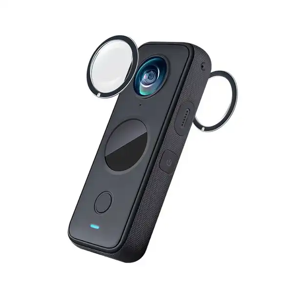 دوربین فیلم برداری اینستا 360 مدل ONE X2 به همراه منوپاد و پاوربانک و محافظ لنز