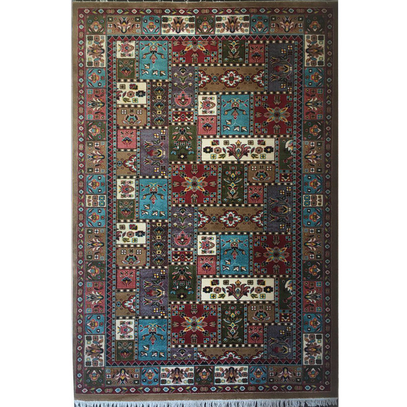 گبه ماشینی مرداس طرح گیوا زمینه بژ