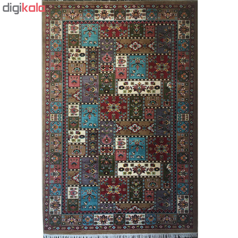 گبه ماشینی مرداس طرح گیوا زمینه بژ