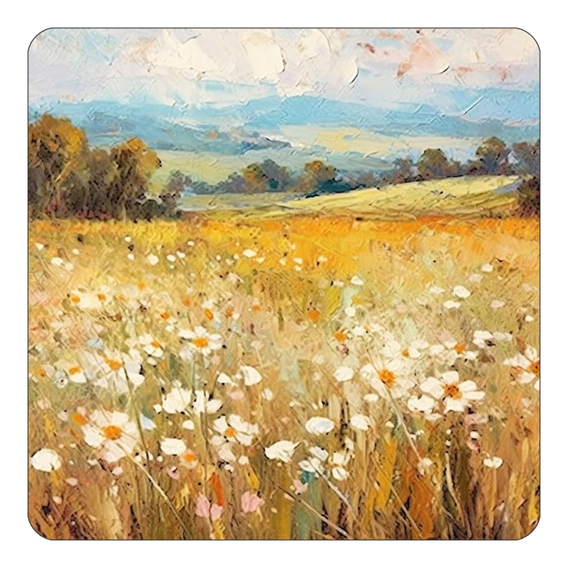 مگنت کاکتی طرح نقاشی رنگ روغن مدل mp73739