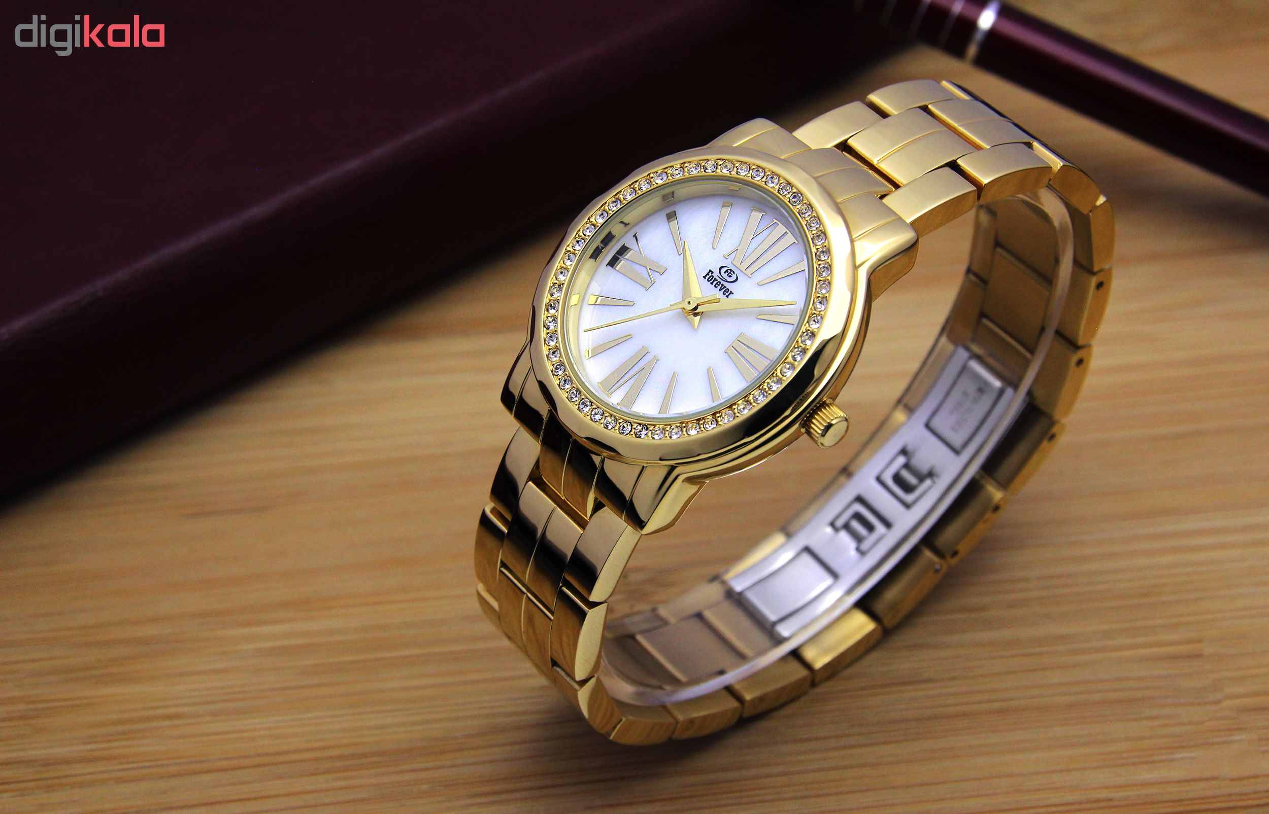 ساعت مچی عقربه ای زنانه فوراور مدل SN-S02935S-01
