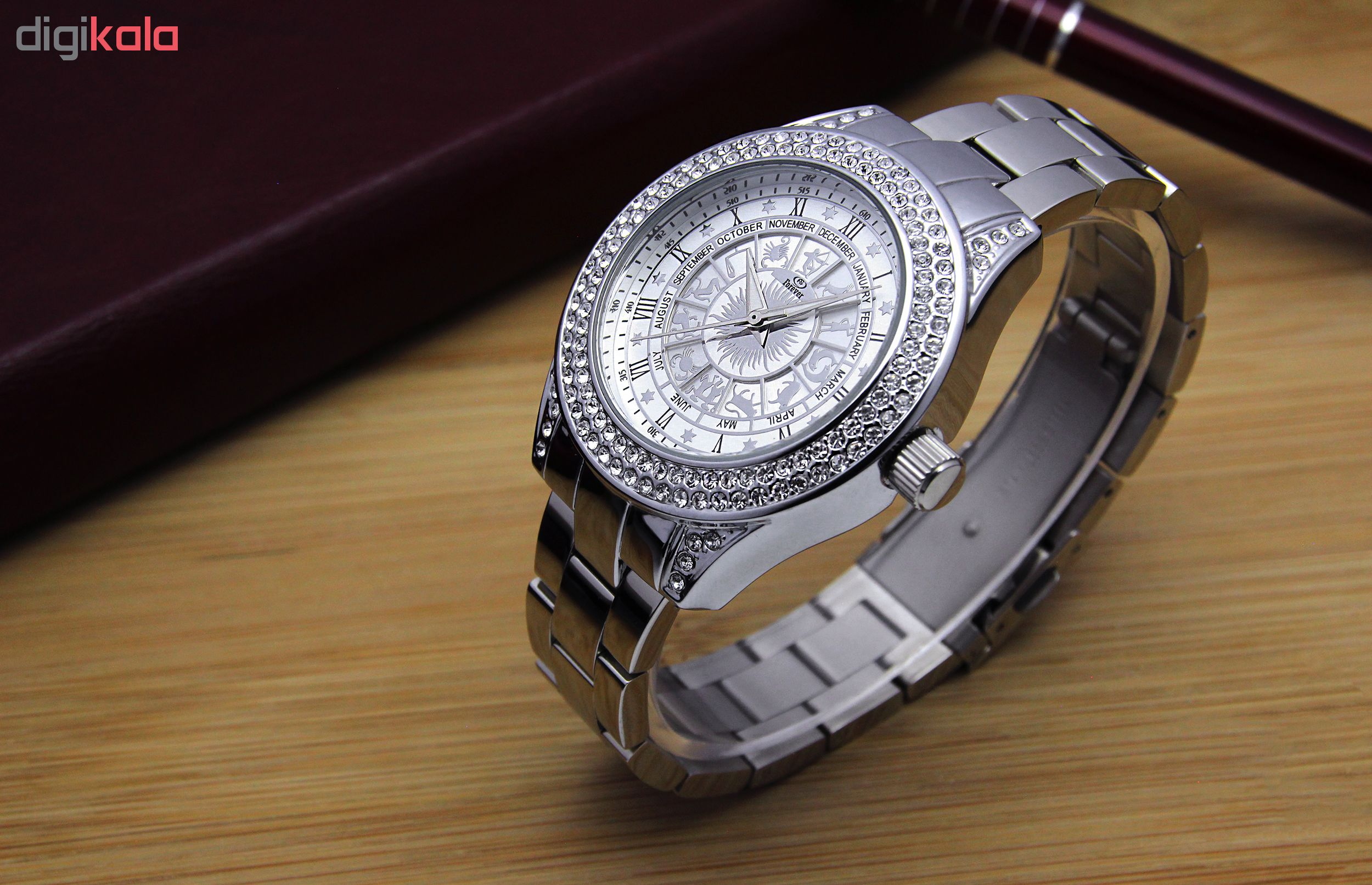 ساعت مچی عقربه ای زنانه فوراور مدل SN-S10175S-01