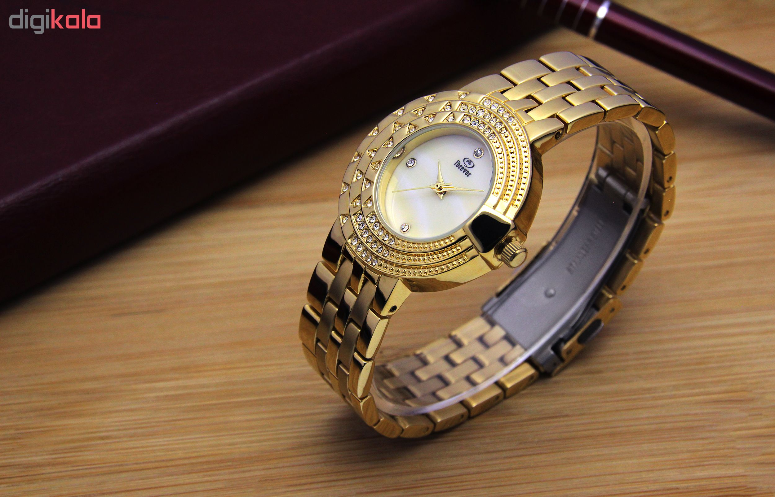 ساعت مچی عقربه ای زنانه فوراور مدل SN-S12696S-10