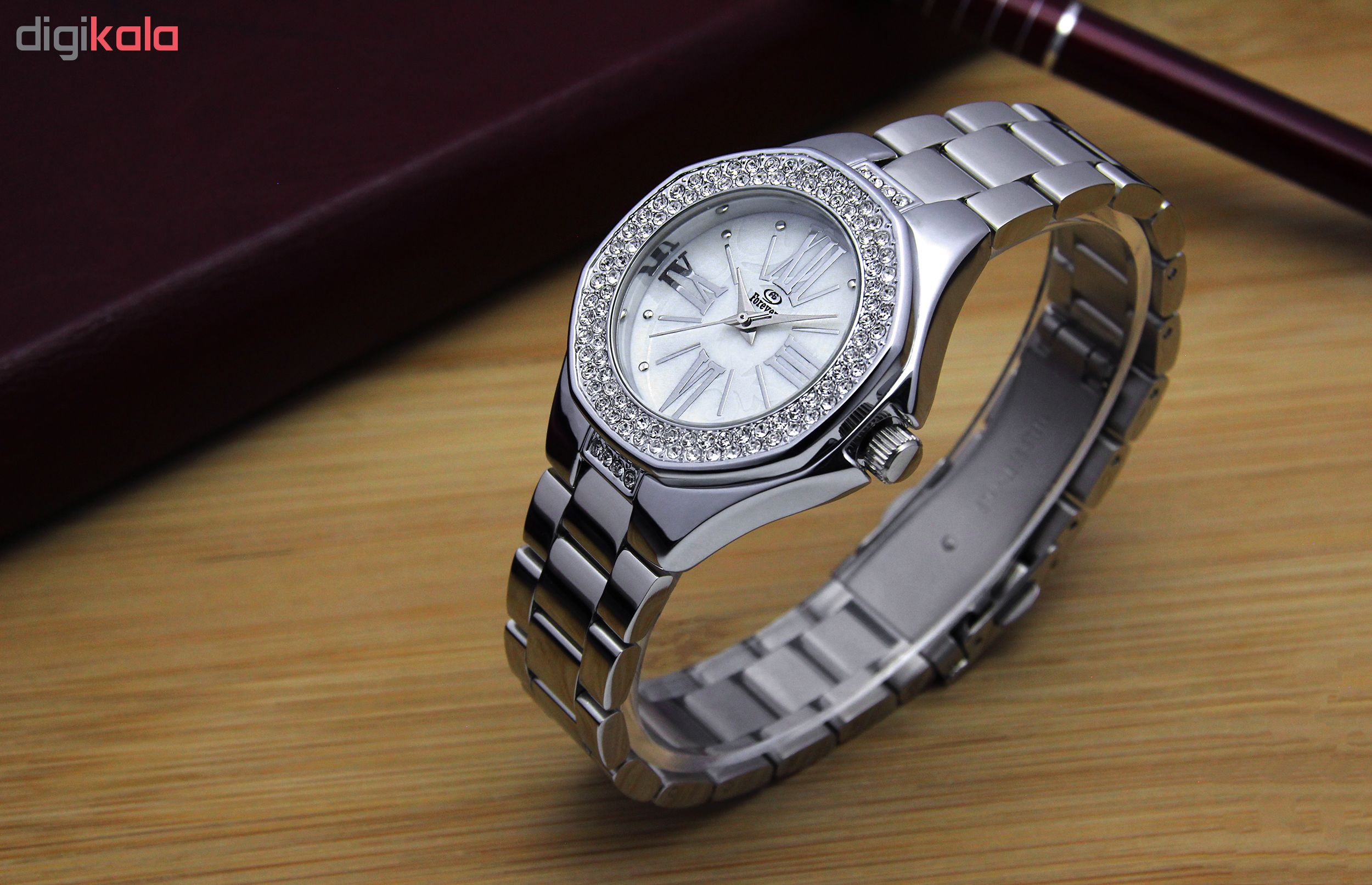 ساعت مچی عقربه ای زنانه فوراور مدل SN-S02234S-02