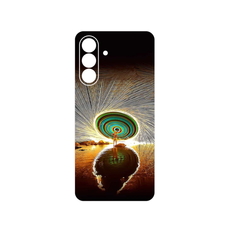 برچسب پوششی ماهوت مدل Night Light Fountain مناسب برای گوشی موبایل سامسونگ Galaxy A56