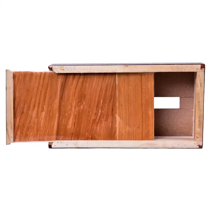 جعبه دستمال کاغذی خاتم کاری طرح تذهیب کد GHA-002