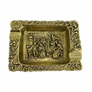 جاسیگاری برنجی مدل عروسی102300