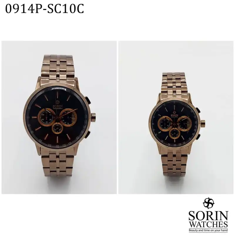 ست ساعت مچی عقربه ای  زنانه و مردانه سورین مدل GL0914P-SC10C
