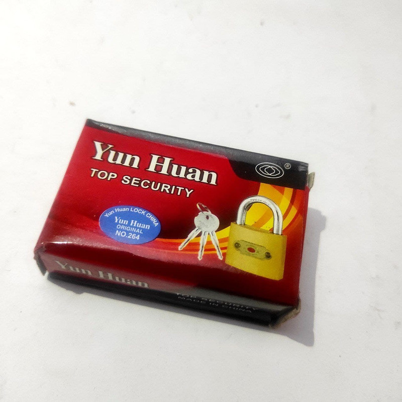 قفل آویز یون هوآن مدل T-32 بسته 12 عددی