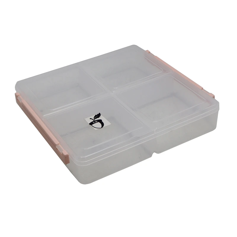 ظرف نگهدارنده مدل بلوط طرح 4 خانه فریزری کد YPB-LM2283-250GR
