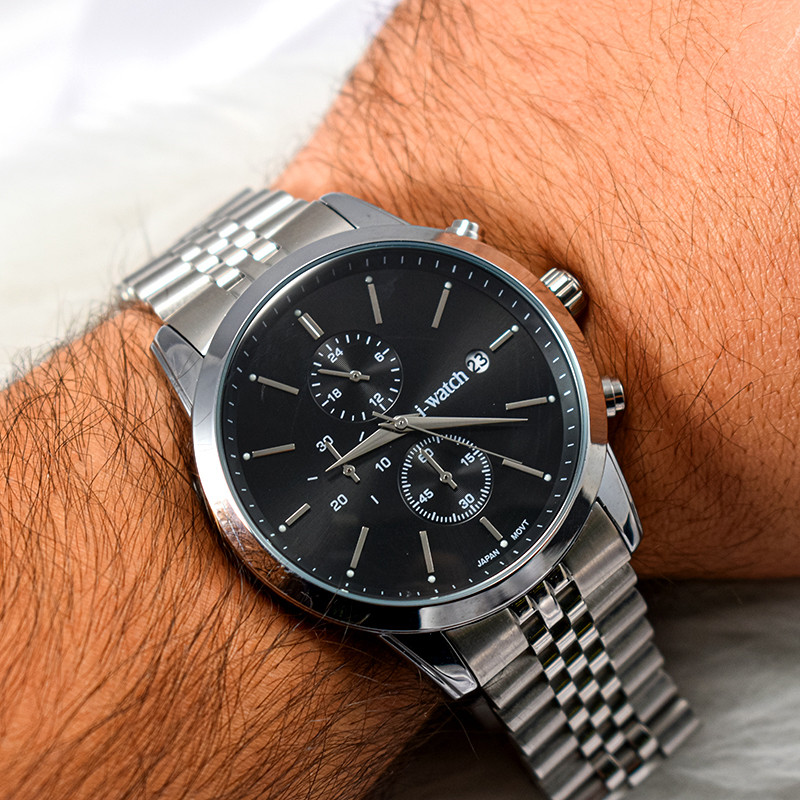 ساعت مچی عقربهای مردانه کوارتز آی واتچ مدل 190231M