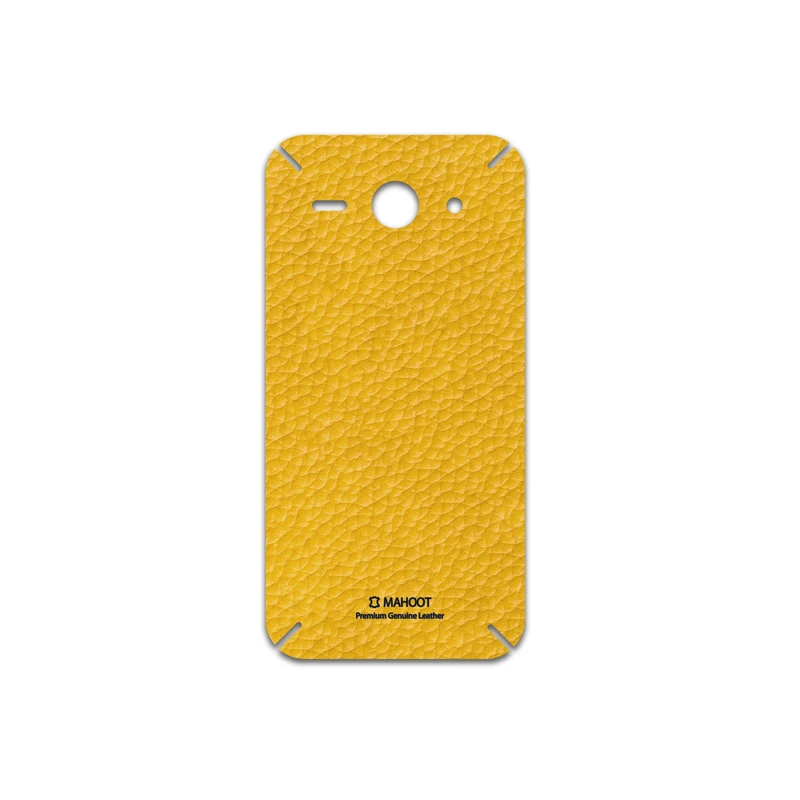 برچسب پوششی ماهوت مدل Mustard-Leather مناسب برای گوشی موبایل هوآوی Ascend Y530