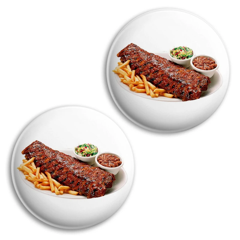 مگنت پرمانه طرح کباب کد pmag2.35327 مجموعه 2 عددی