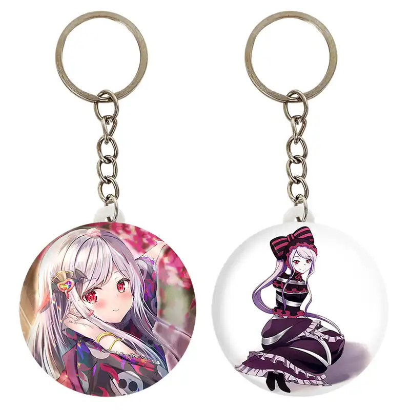 جاکلیدی خندالو مدل انتیلن انیمه اورلرد کد 1833618333 مجموعه 2 عددی