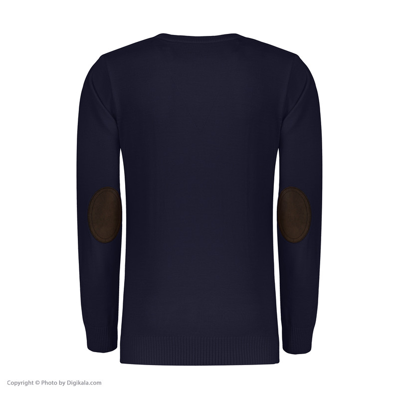 پلیور مردانه تریکو پاییزان مدل PR700 رنگ سرمهای