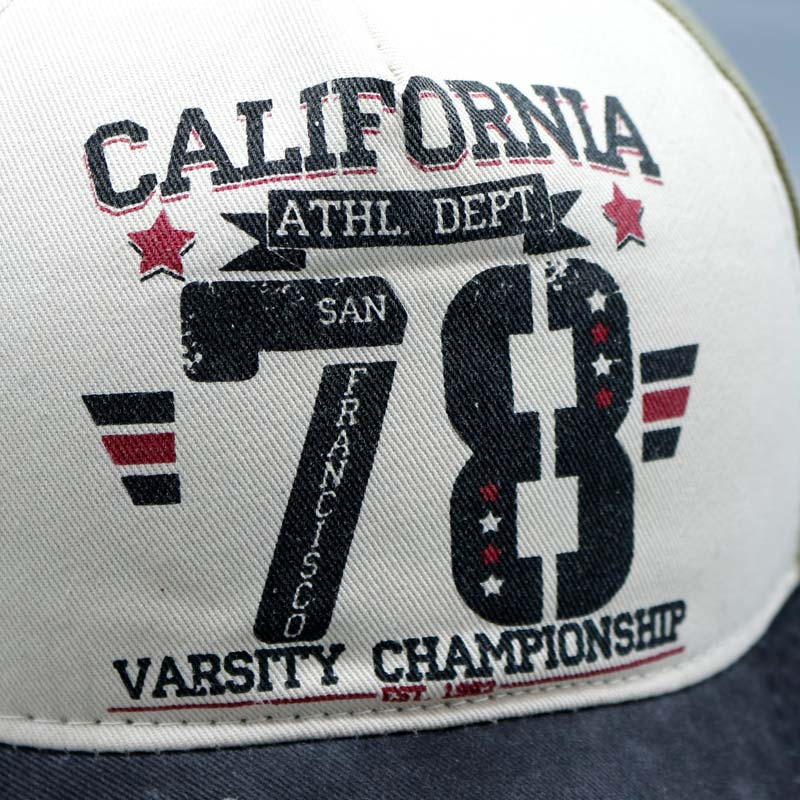 کلاه مدل بیسبالی سنگشور طرح California 78