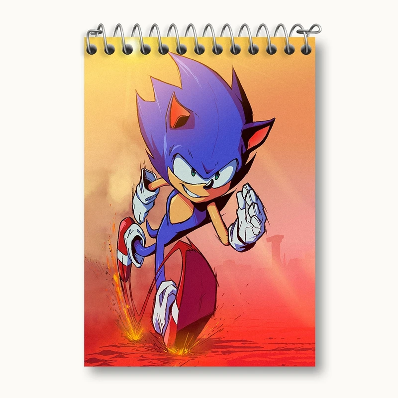 دفتر یادداشت 50 برگ خندالو مدل سونیک (Sonic) کد 37032