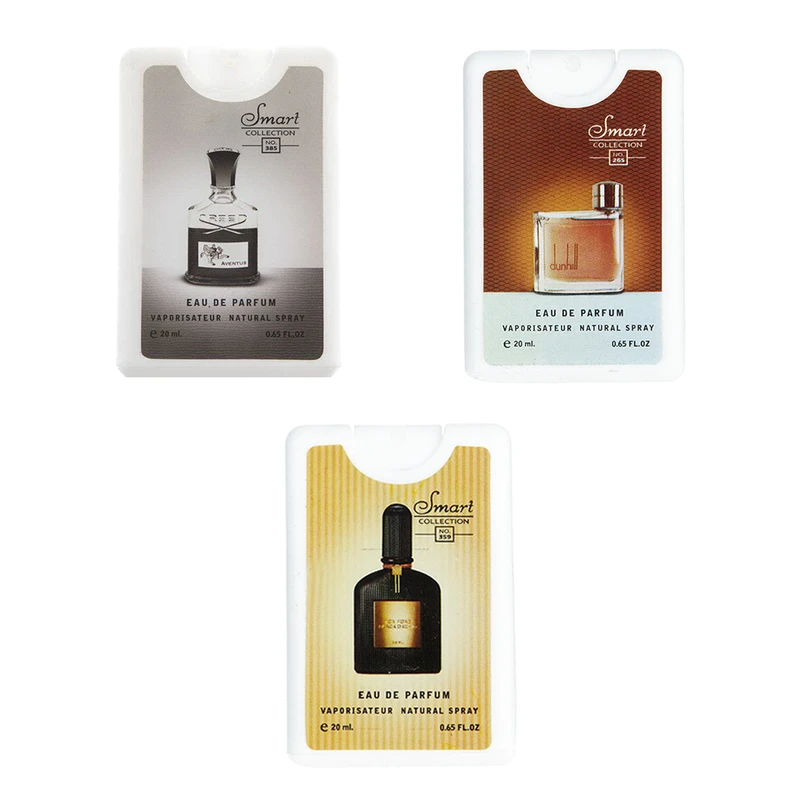 عطر جیبی مردانه اسمارت کالکشن مدل 819 حجم 20 میلی لیتر مجموعه 3 عددی