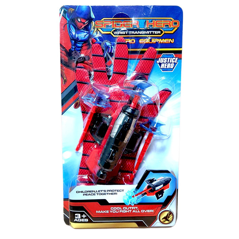 دستکش تیرانداز مدل اسپایدرمن