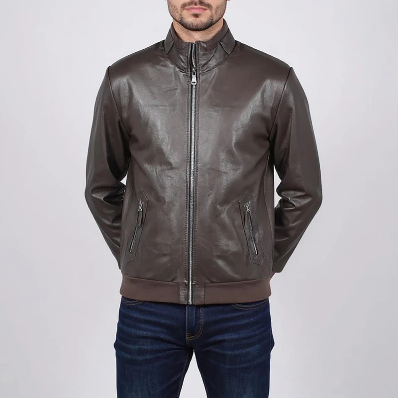 کت چرم مردانه چرمیران مدل fc1017