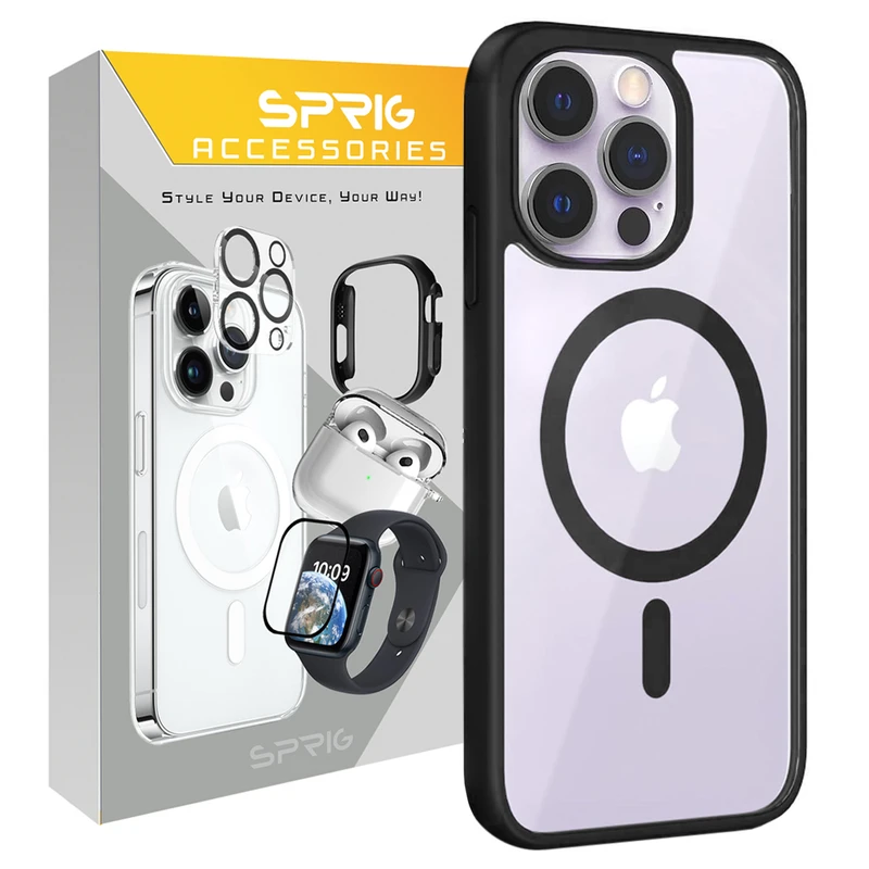 کاور اسپریگ مدل Bumper Magsafe مناسب برای گوشی موبایل اپل Iphone 15 Pro