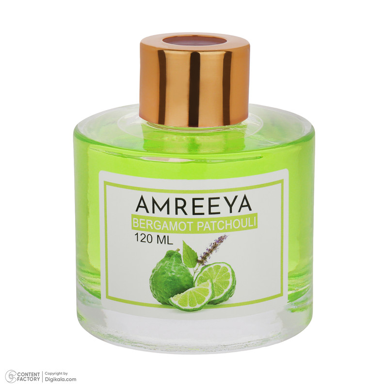 خوشبوکننده هوا آمریا مدل BERGAMOT PATCHOULI حجم 120 میلی لیتر