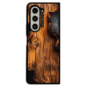 AKAM AMC-WSGZFOLD5-WOOD-12 Cover For Samsung Galaxy Z Fold 5