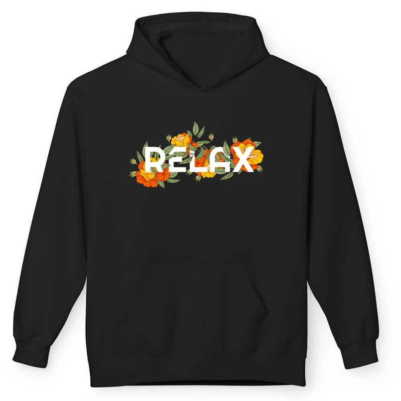 هودی مردانه پاد آفرین طرح فانتزی RELAX کد 0214