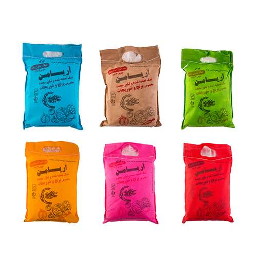 نمک تصفیه شده و تبلور مجدد آریامن - 2500 گرم مجموعه 6 عددی