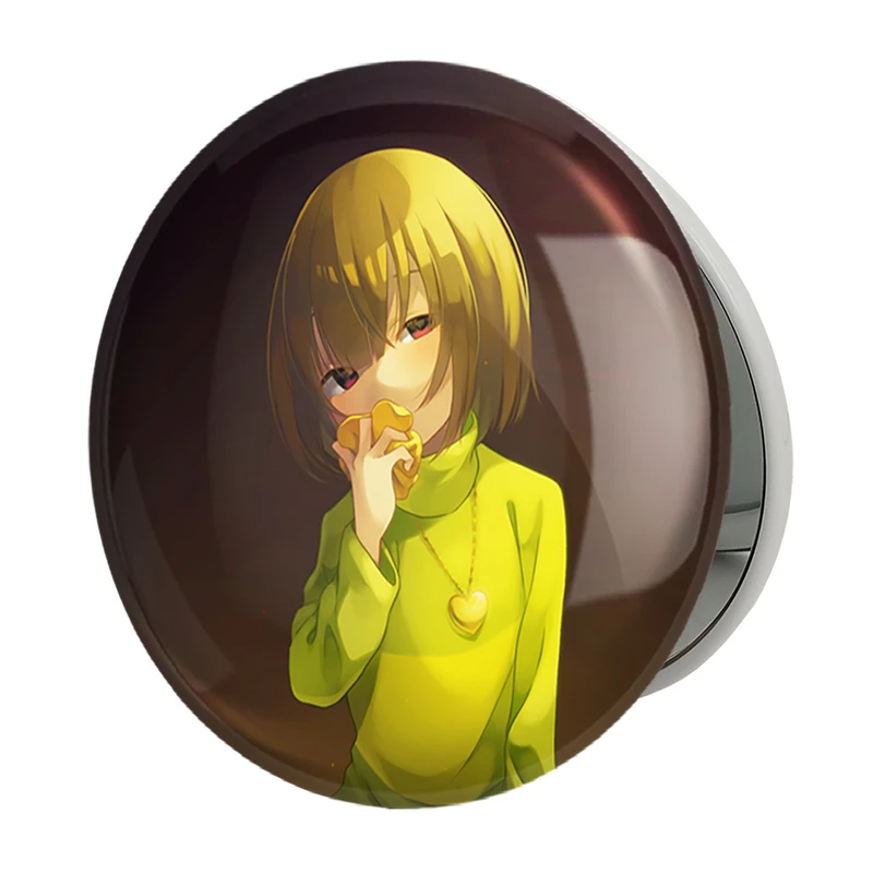 آینه جیبی خندالو طرح بازی آندرتیل (Undertale) مدل تاشو کد 31719