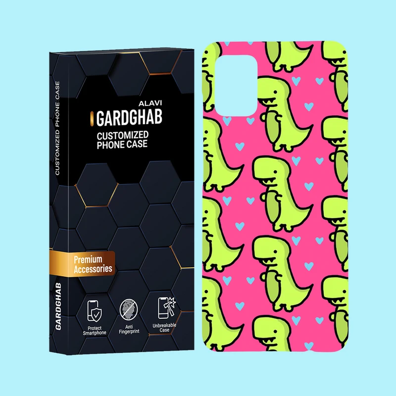 کاور گارد قاب علوی مدل پترن فانتزی مناسب برای گوشی موبایل سامسونگ Galaxy A31