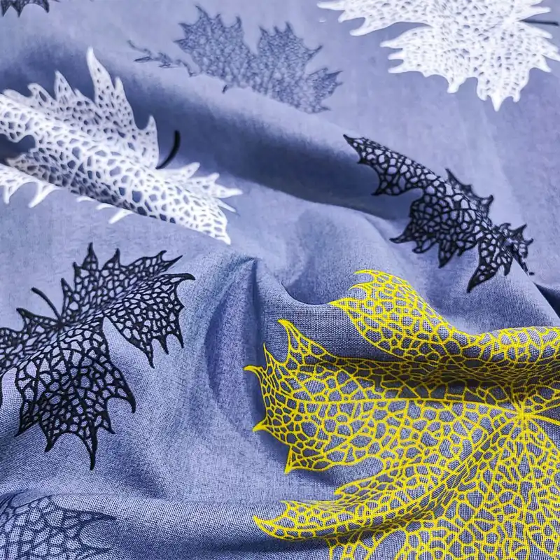 پارچه ملحفه طرح برگ سوزنی B