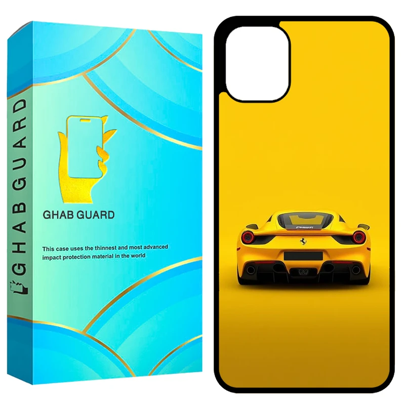 کاور قاب گارد طرح ماشین مدل GCHP11 مناسب برای گوشی موبایل اپل iPhone 11
